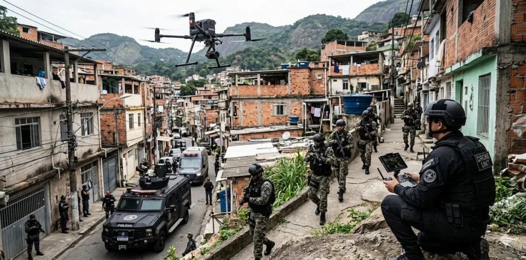 Drone apoio tático
