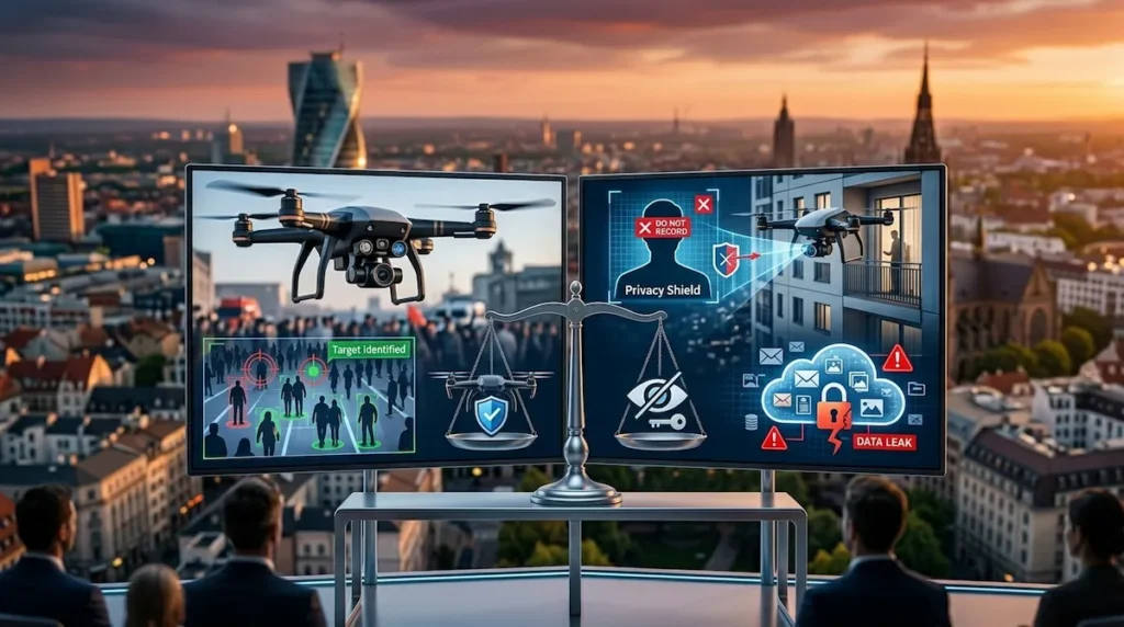 drones-privacidade-debate debate entre segurança e privacidade com drones