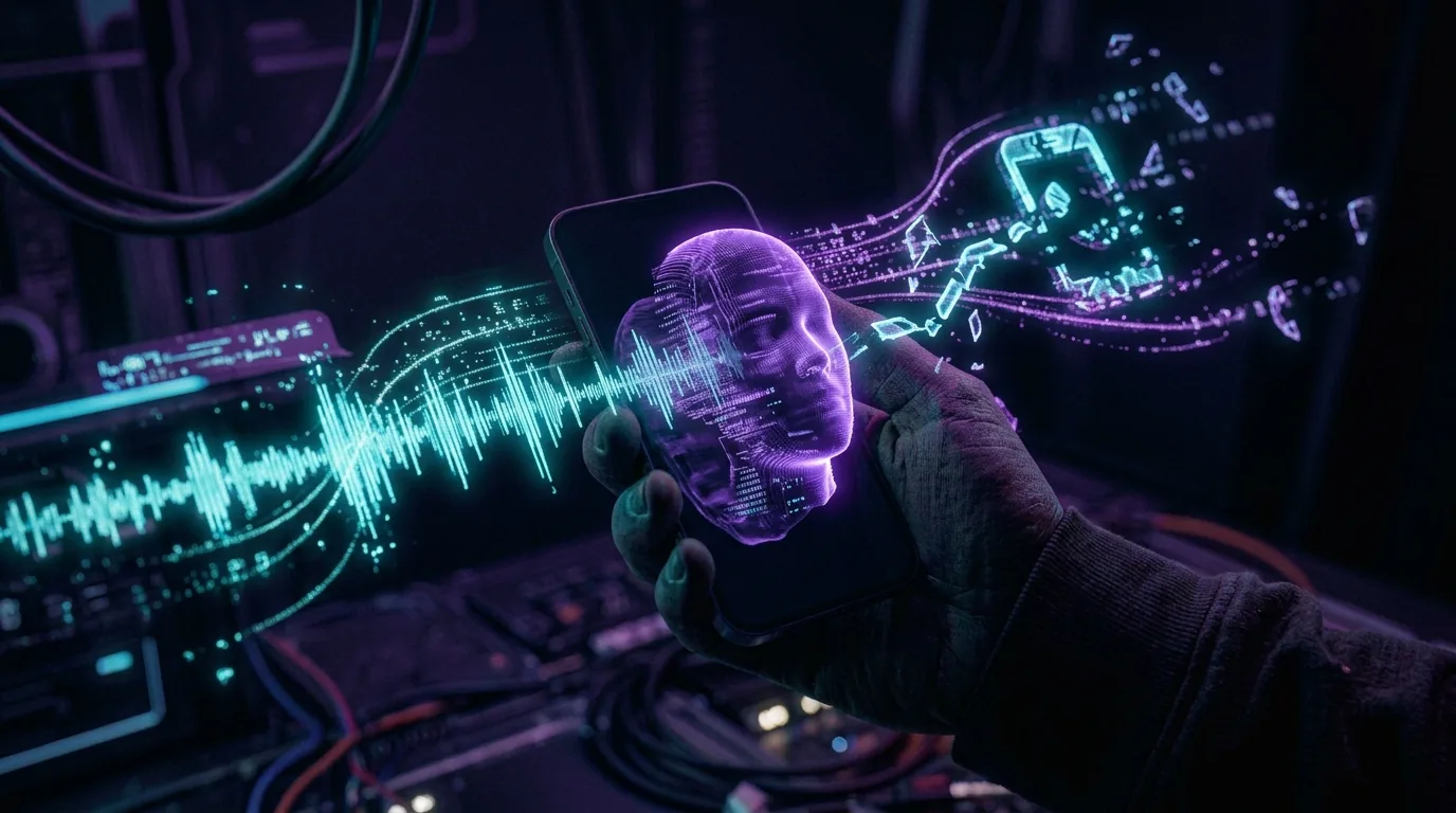 Inteligência artificial usada para clonar voz e vídeo em golpes digitais