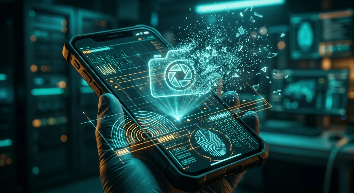 Conceito de mensagem de visualização única desaparecendo no WhatsApp